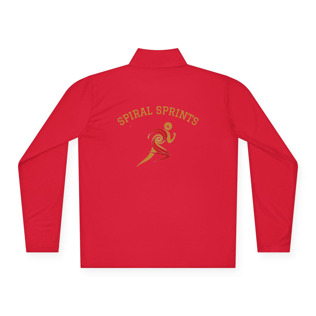 Spiral Sprints Quarter-Zip Pullover