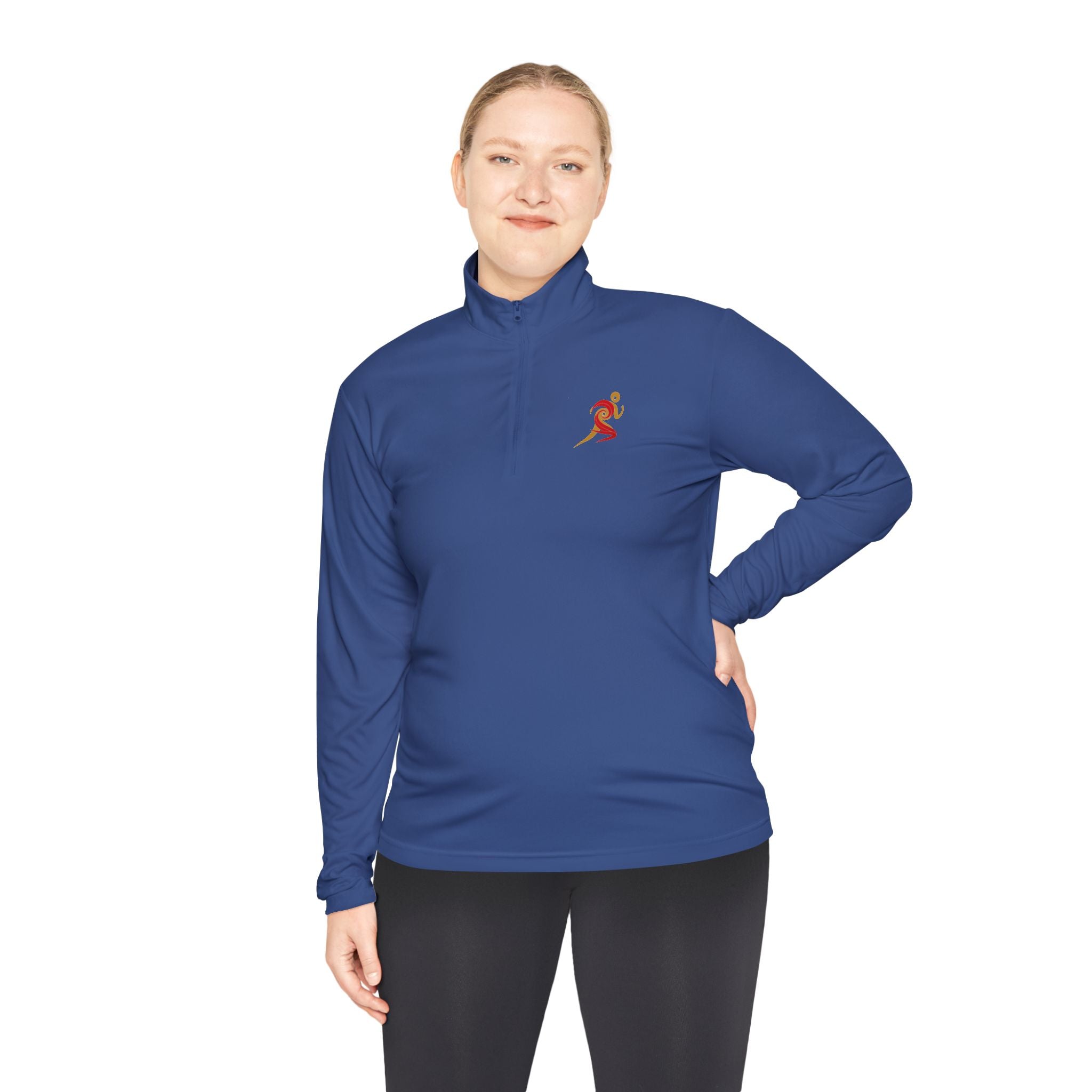Spiral Sprints Quarter-Zip Pullover