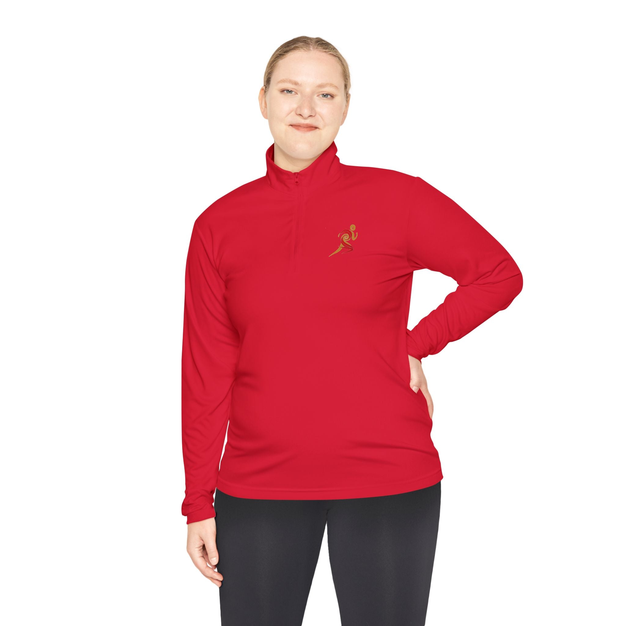 Spiral Sprints Quarter-Zip Pullover